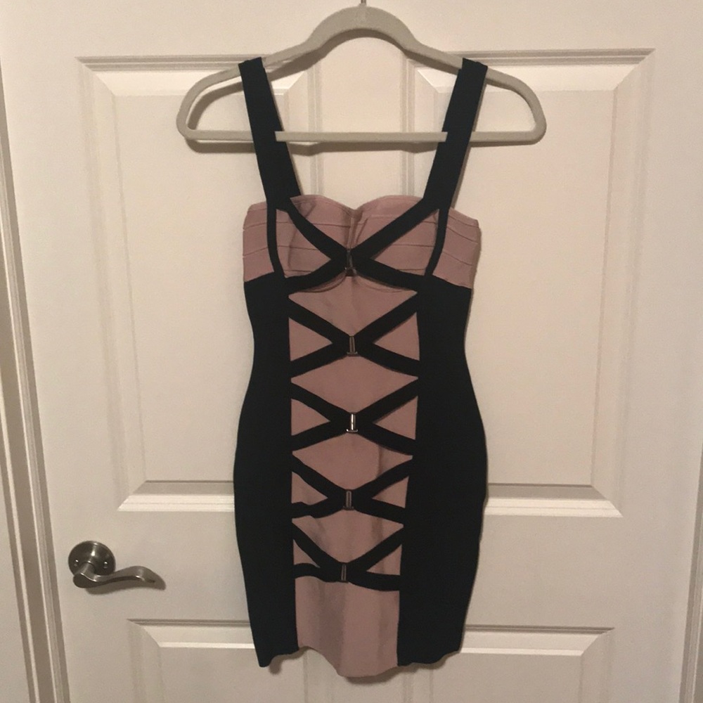 House of CB mini bandage dress size small